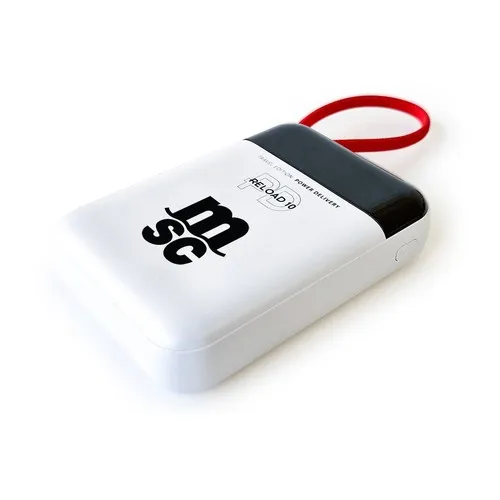 Batterie externe 10 000 mAh personnalisable – Charge rapide 22,5W