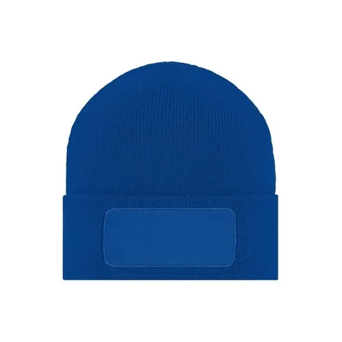 Classic Knitted Beanie With Patch