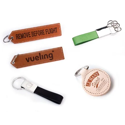 Porte-clés en Bois Personnalisés - Objet Publicitaire Écologique