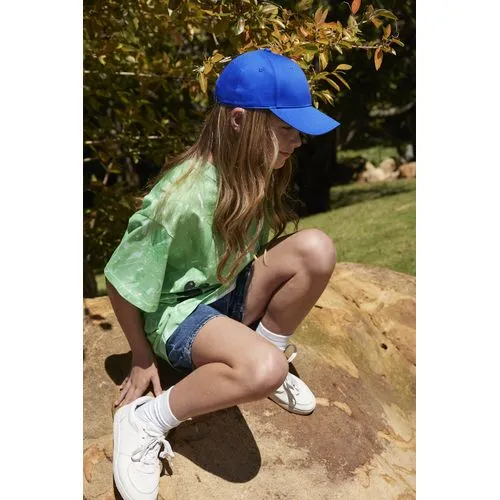 Casquette 6 pans en coton biologique classique junior EarthAware®