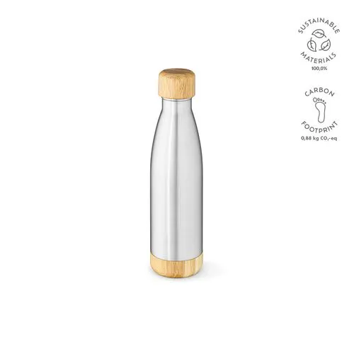 Gourde Rio Grande rInox et Bambou 530ml. Double paroi, étanche