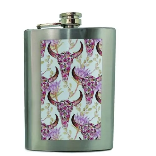 Flasque personnalisable 236 ml en acier inoxydable - Cadeau d'entreprise