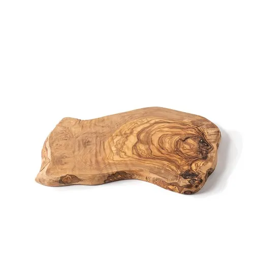 Planche à Découper en Bois d'Olivier Personnalisable - 33x16 cm