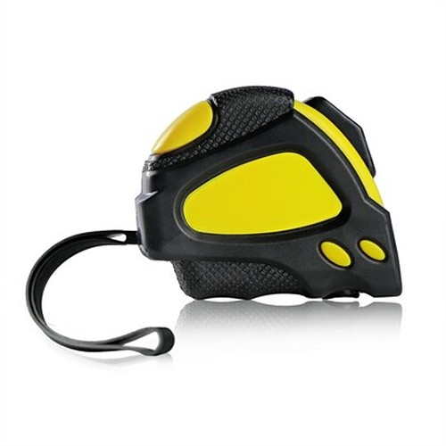 Mètre-ruban 5m personnalisable avec crochet magnétique et clip ceinture