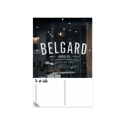 BLOCS-NOTES COUVERTURE SOUPLE ENVELOPPANTE - MAXI 210 x 297 mm - COUVERTURE ENVELOPPANTE QUADRI 380g SATIMAT SANS PELLICULAGE - 100 FEUILLES 80g OFFSET - SANS IMPRESSION