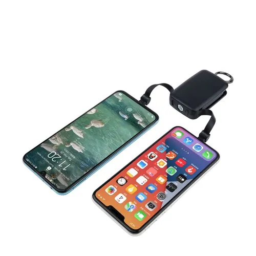 Power Bank Porte-clés 4.000mAh Noir