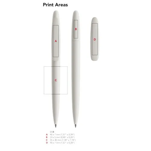 Stylo Bille Soft Touch Premium - Personnalisable par Sérigraphie