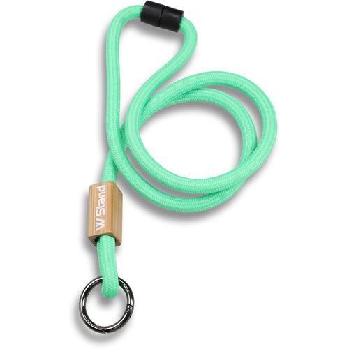 Lanyard Tubulaire Coton & Bambou Personnalisable - Éco-responsable