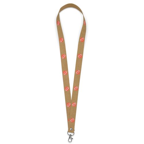 Lanyard Tubulaire Coton & Bambou Personnalisable - Éco-responsable