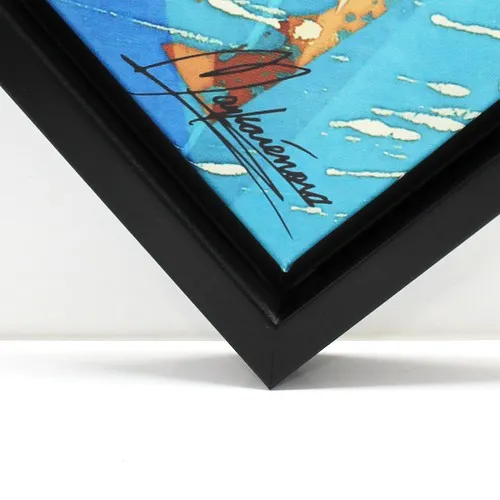 Toile Encadrée Personnalisée 2 cm - Cadre Éco-Responsable