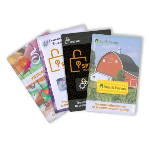 Couvre webcam personnalisable