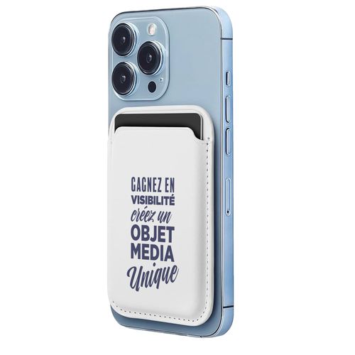 Porte-Carte Anti-RFID Magnétique Personnalisable - 21 Coloris