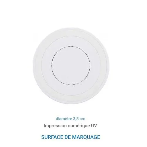 Chargeur à induction BUDGET Blanc