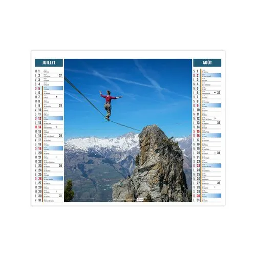 2EN1 - ULTRA 2026 - XXL 474 x 700 mm - MARQUAGE 1 COULEUR