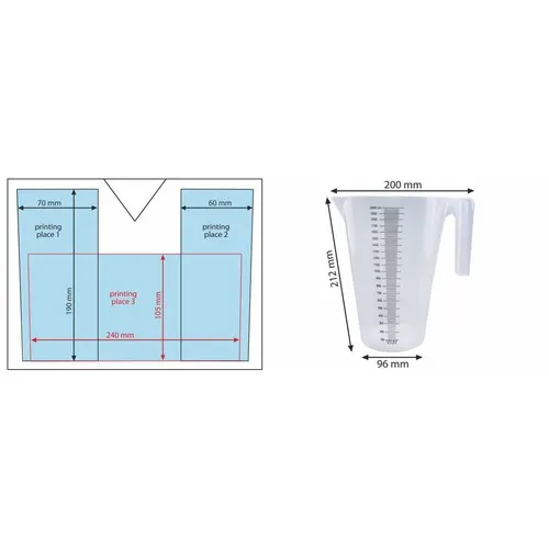 Gobelet doseur Smart 2000 ml