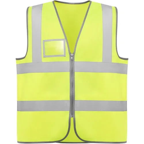 Gilet Haute Visibilité Personnalisable avec Bandes Réfléchissantes