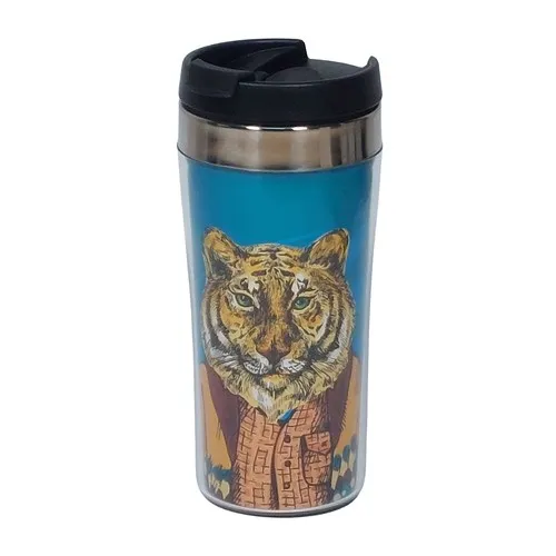 Tasse Thermos Acier Personnalisable 400ml - Isotherme Double Paroi