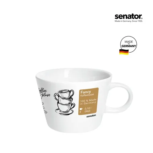 Tasse Espresso en Porcelaine Personnalisable - Fancy Café