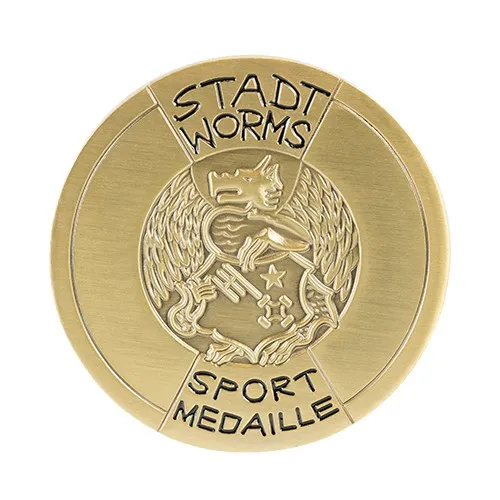 Médaille personnalisée par sérigraphie - Récompenses d'entreprise