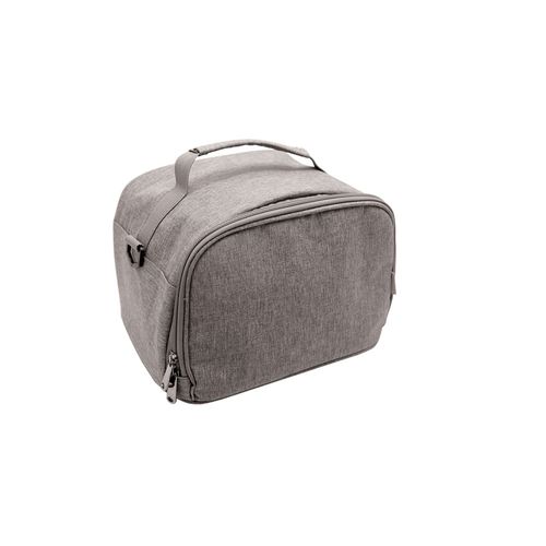 Sac isotherme lunch personnalisable en RPET recyclé gris chiné