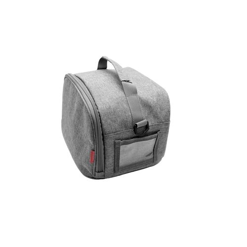 Sac isotherme lunch personnalisable en RPET recyclé gris chiné