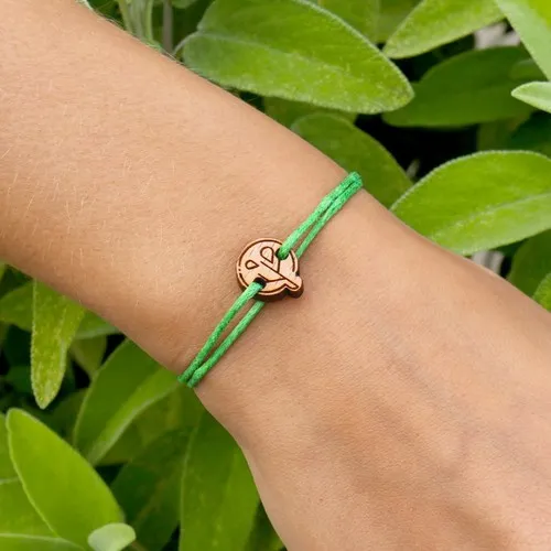 Bracelet Solidaire Forêt en Bois - Made in France & Éco-responsable