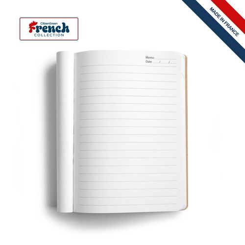 Carnet A5 Recyclé Fabrication Française - Personnalisable