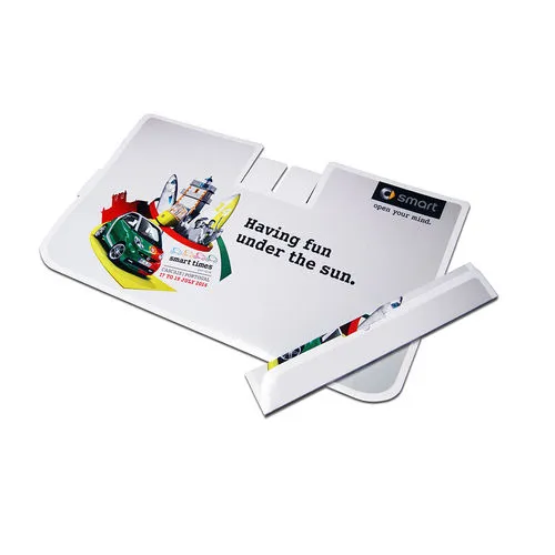 Pare-soleil Publicitaire Carton Micro-Ondulé Personnalisé