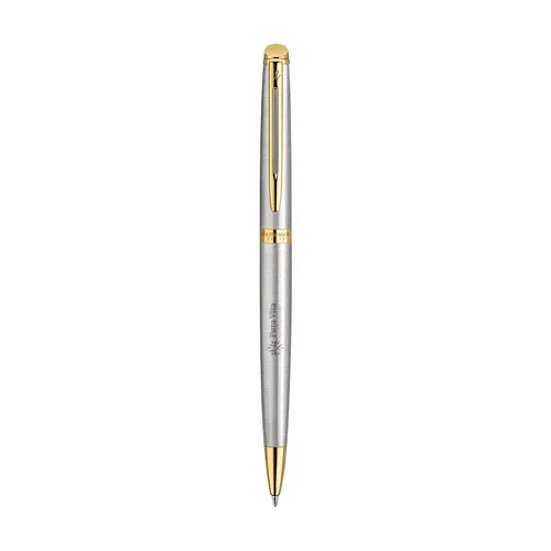 Waterman Hémisphère Stylo à bille Argent - encre bleue