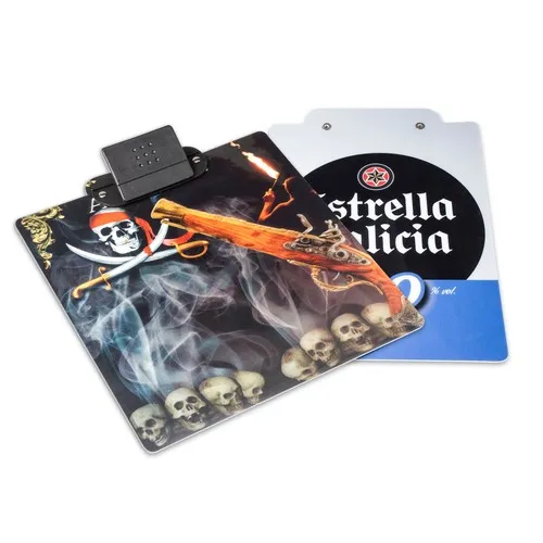 Tableau Presse-Papiers Lenticulaire Personnalisable avec Effet 3D