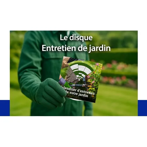 Disque Entretien Jardin – Calendrier des tâches saisonnières