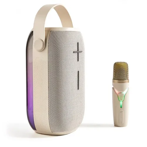 Karaoké Portable Bluetooth® Personnalisable - Micro et Enceinte Sans Fil