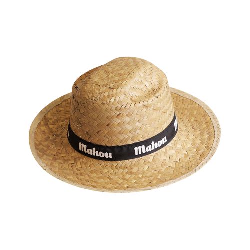 Chapeau en paille dorée personnalisable HAVANA - Design exclusif