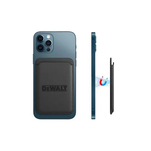 Porte-Cartes MagSafe Personnalisable en Similicuir