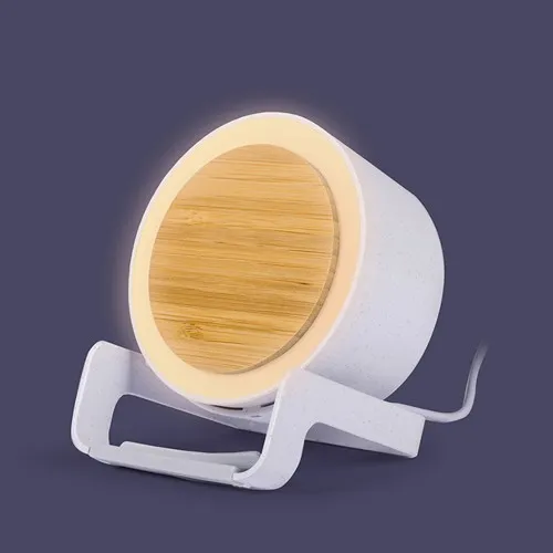 Enceinte Bluetooth Éco-Responsable avec Chargeur Sans Fil 15W