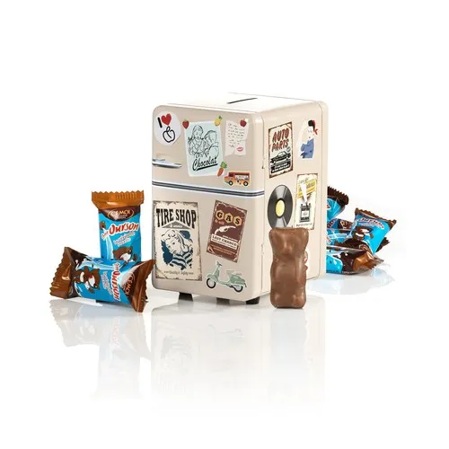 Boite distributrice Chamallow Choco Haribo