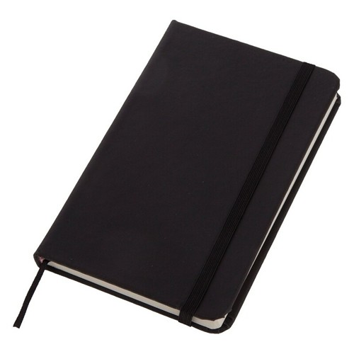 Carnet A6 Quadrillé avec Élastique - Couverture Rigide PU