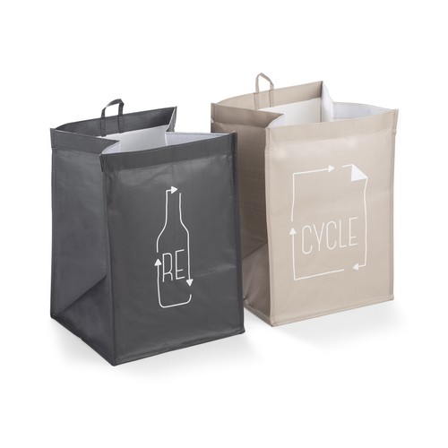 Sacs de tri sélectif personnalisables - Duo pour bureau et entreprise