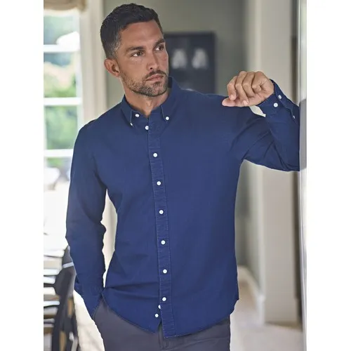 Chemise Casual En Twill Pour Hommes