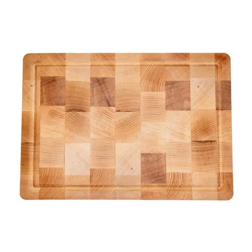 Billot hêtre personnalisable avec poignées 36x26 cm