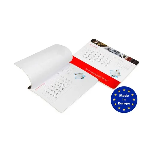 Tapis de Souris Publicitaire avec Calendrier Intégré Personnalisable