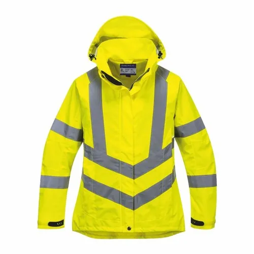 Veste haute visibilité personnalisable avec bandes réfléchissantes