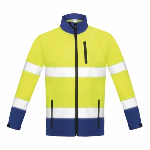 Veste haute visibilité personnalisable avec bandes réfléchissantes