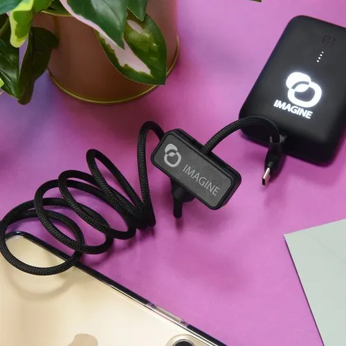 DAO - CÂBLE MAGNÉTIQUE 100W & TRANSFERT DE DONNÉES RAPIDE 4 EN 1