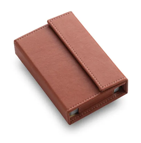 Étui à cartes à jouer en simili cuir personnalisable - Made in Italy