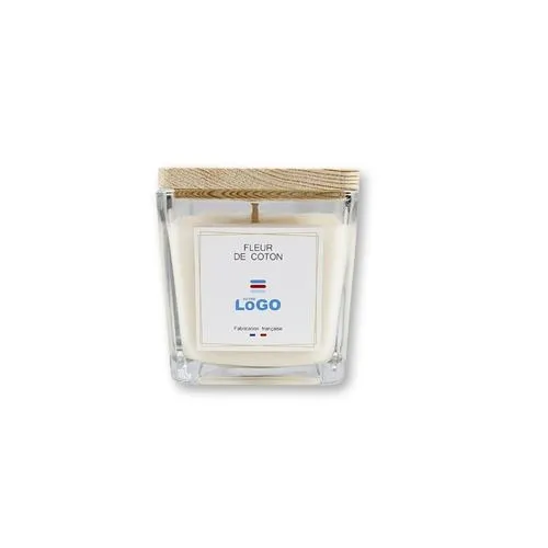 Bougie végétale GRASSE Carré 190g - Baies givrées