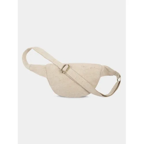 Sac Banane Publicitaire en Jute Bio GOTS - Valentine