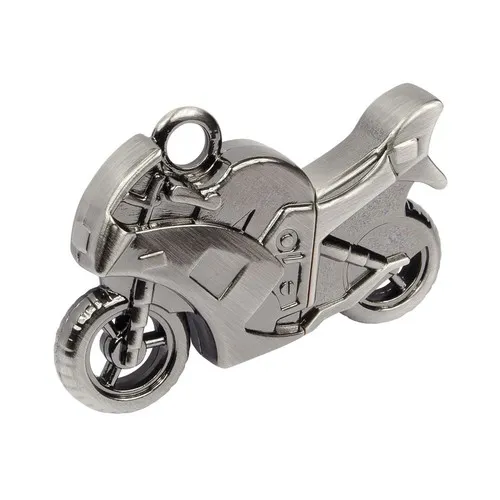 Clé USB Moto en Métal Brossé - Personnalisable par Sérigraphie