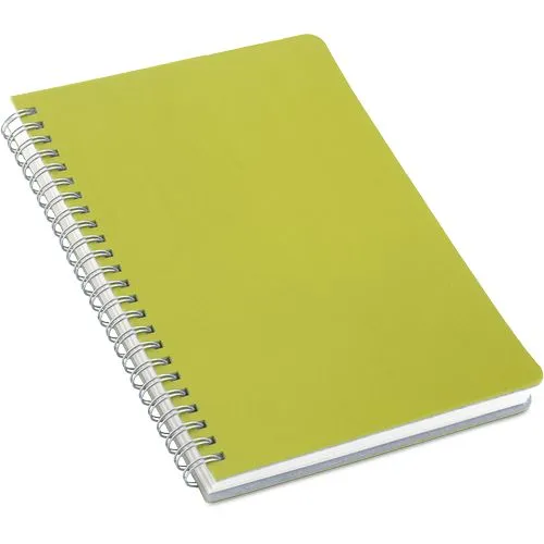 Carnet A5 Spirale Écologique en Fibres de Pomme - Personnalisable