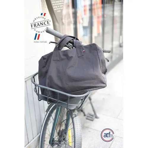 Sac Weekend 24h Fabriqué en France - Coton Recyclé Personnalisable